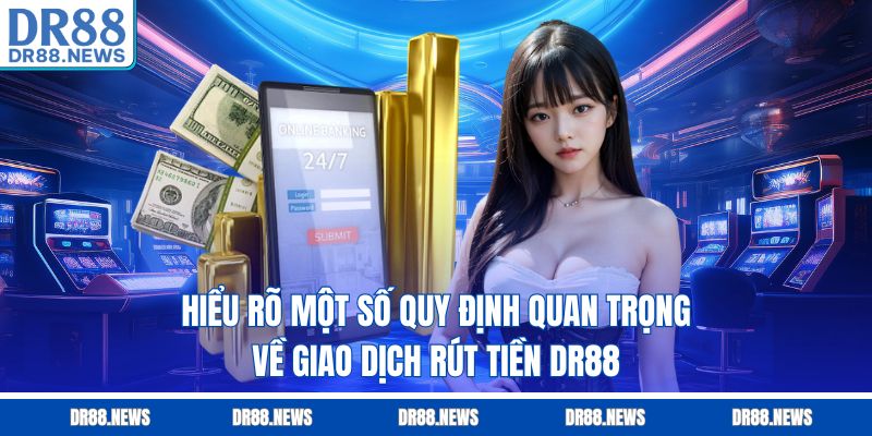 Hiểu rõ một số quy định quan trọng về giao dịch rút tiền DR88